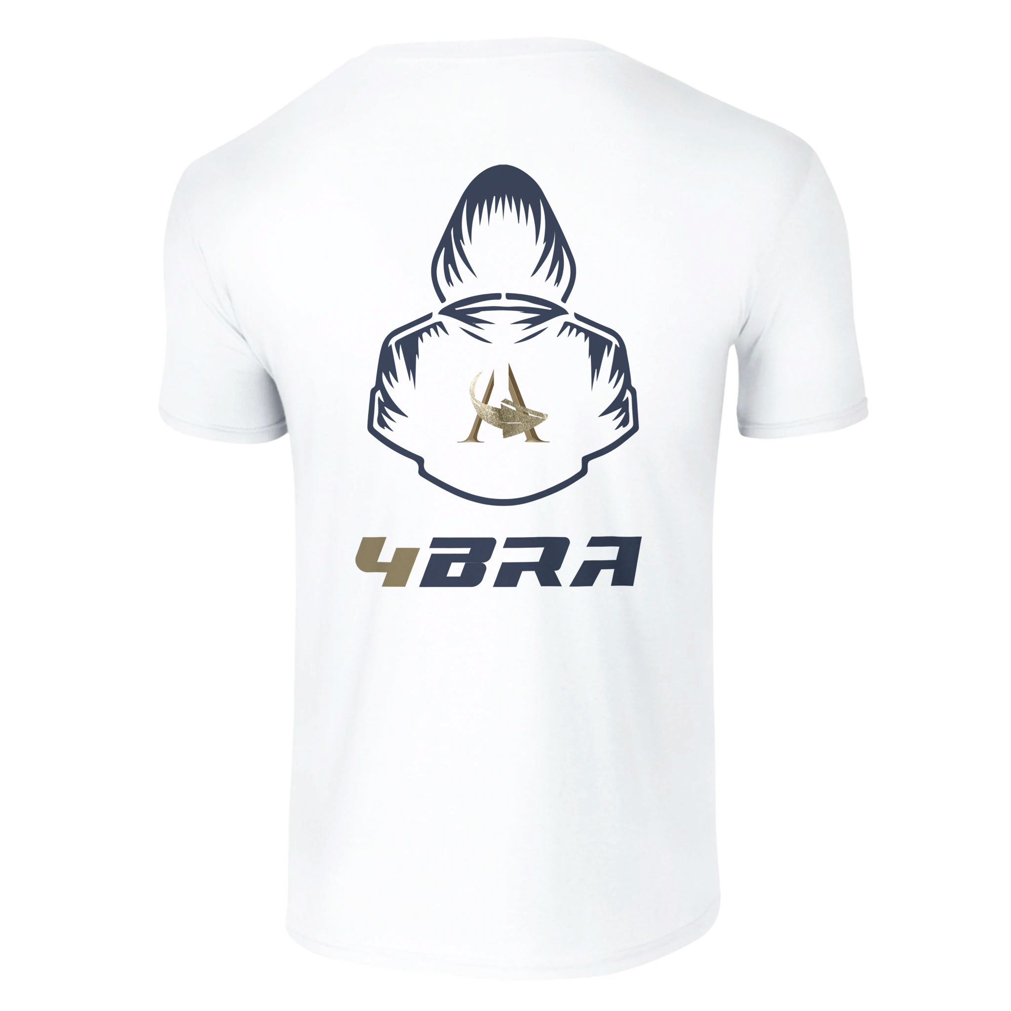 4BRA Unisex T-Shirt mit Rundhalsausschnitt