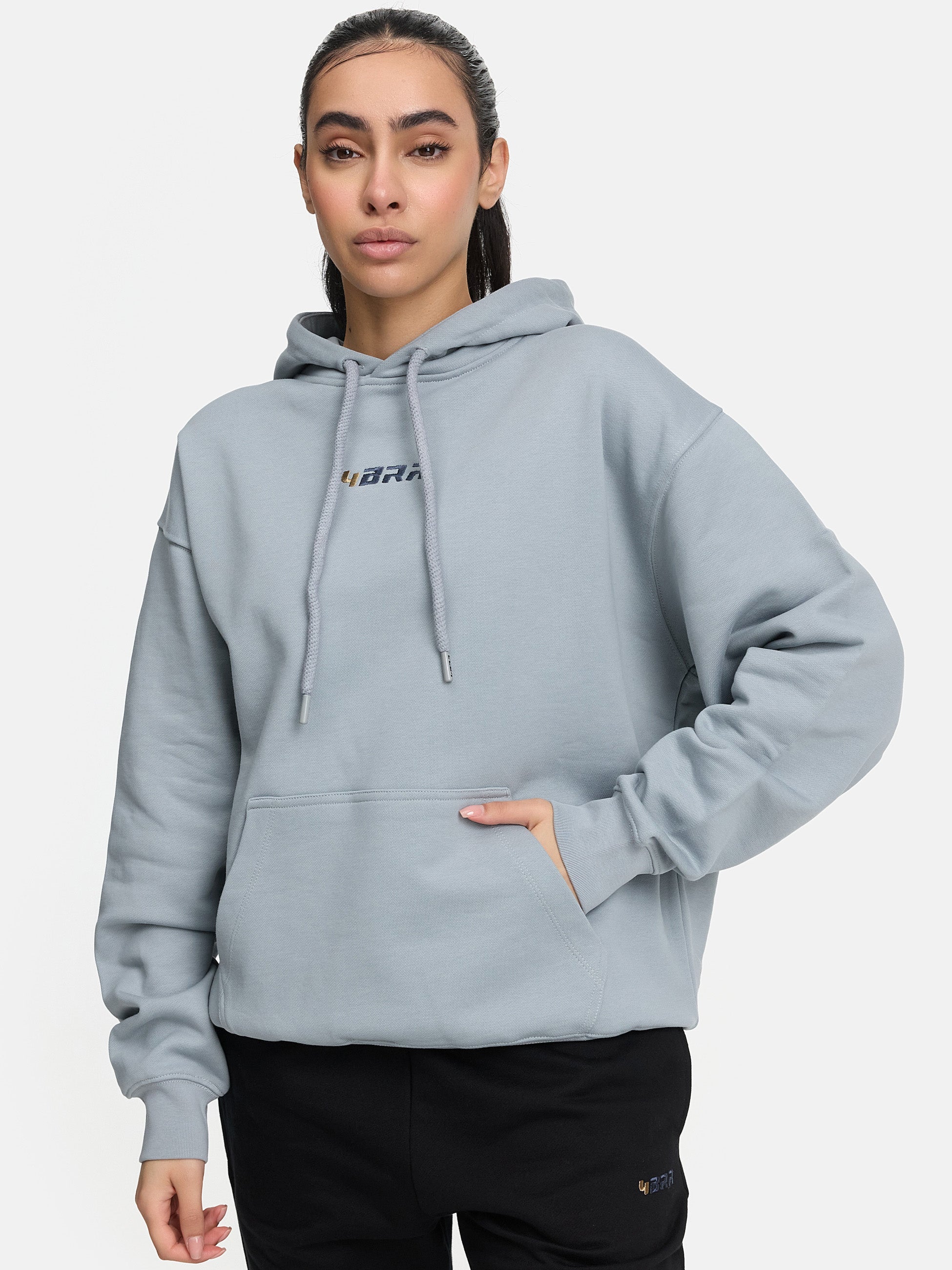 Premium Hoodie Grau - 4BRA