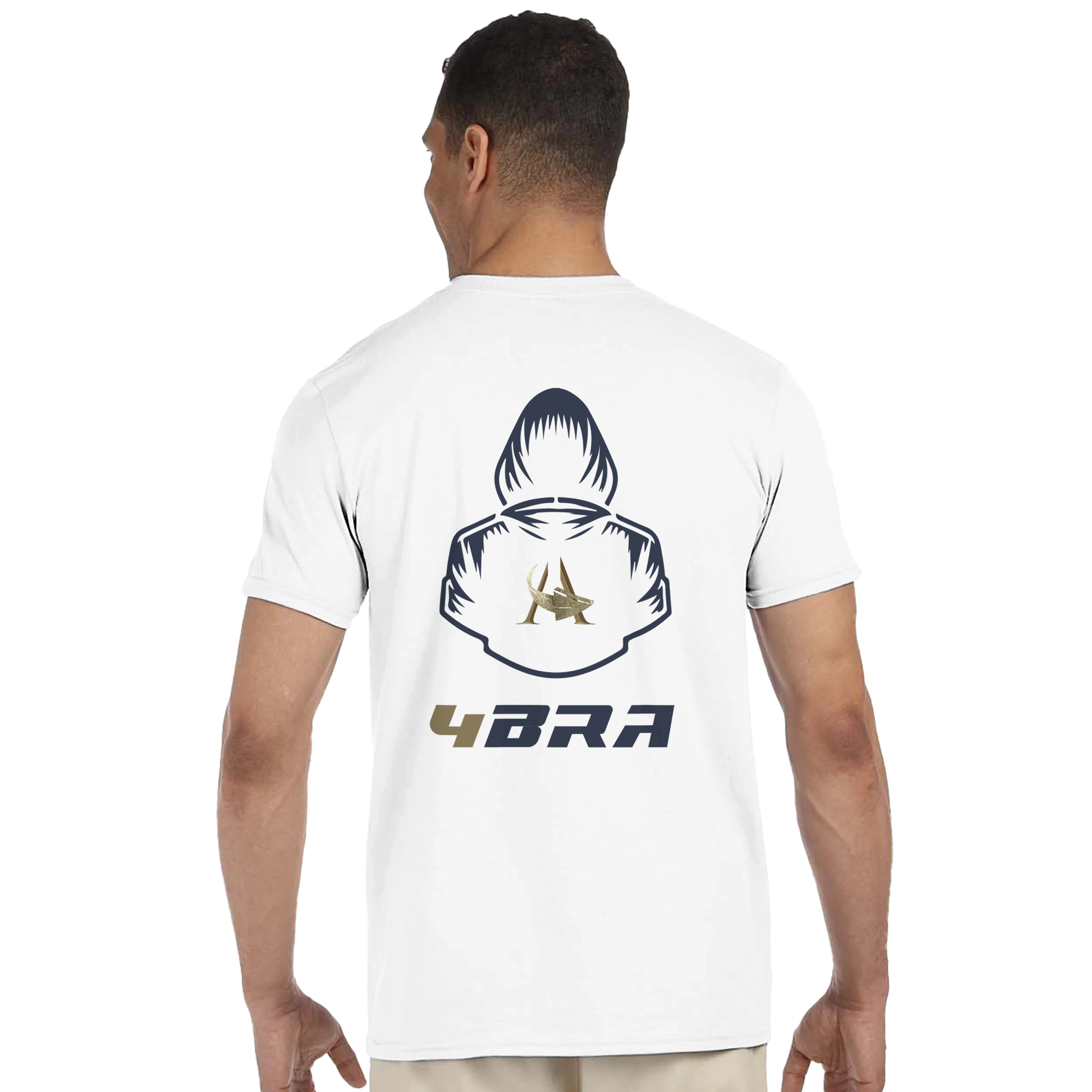 4BRA Unisex T-Shirt mit Rundhalsausschnitt