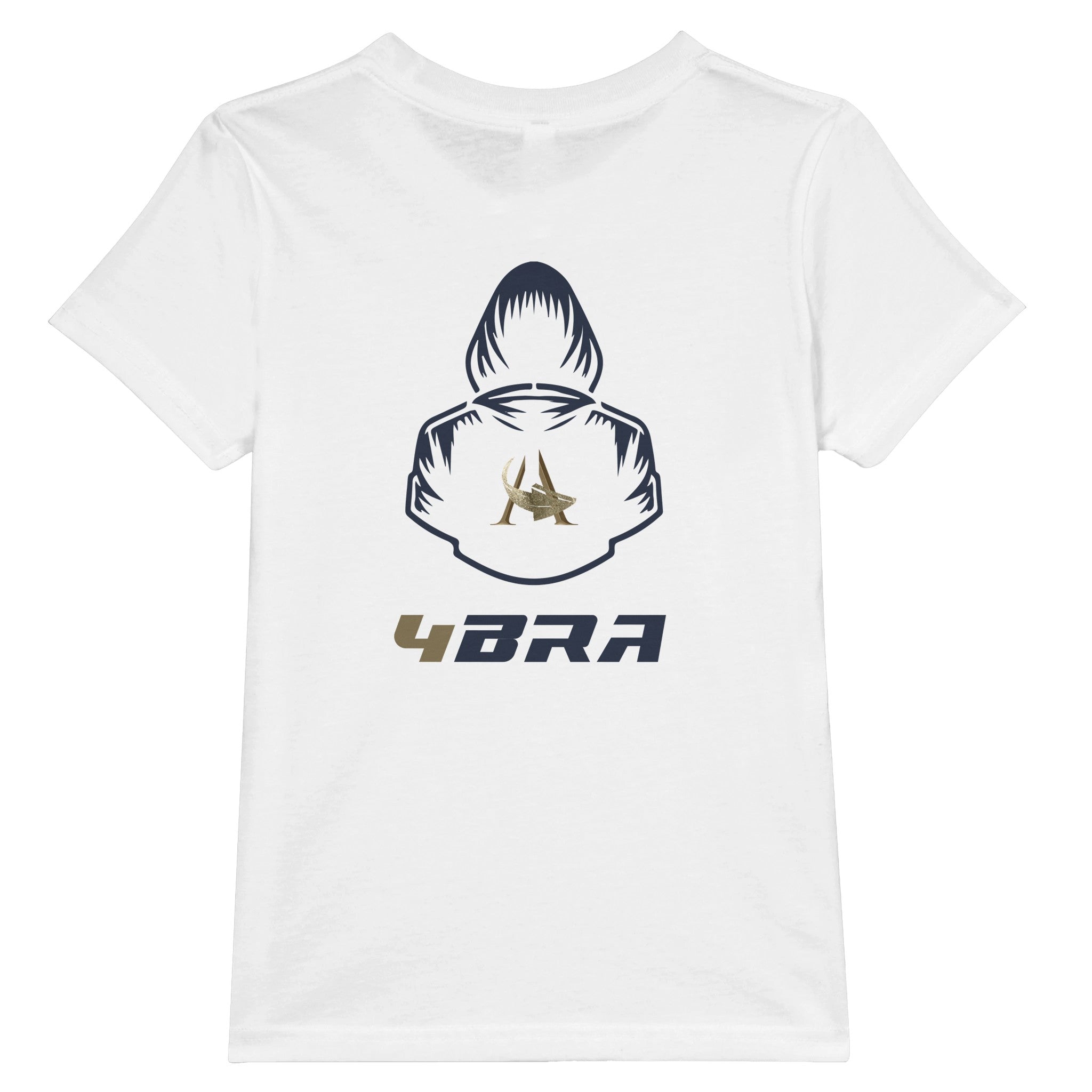 Kinder-T-Shirt mit Rundhalsausschnitt