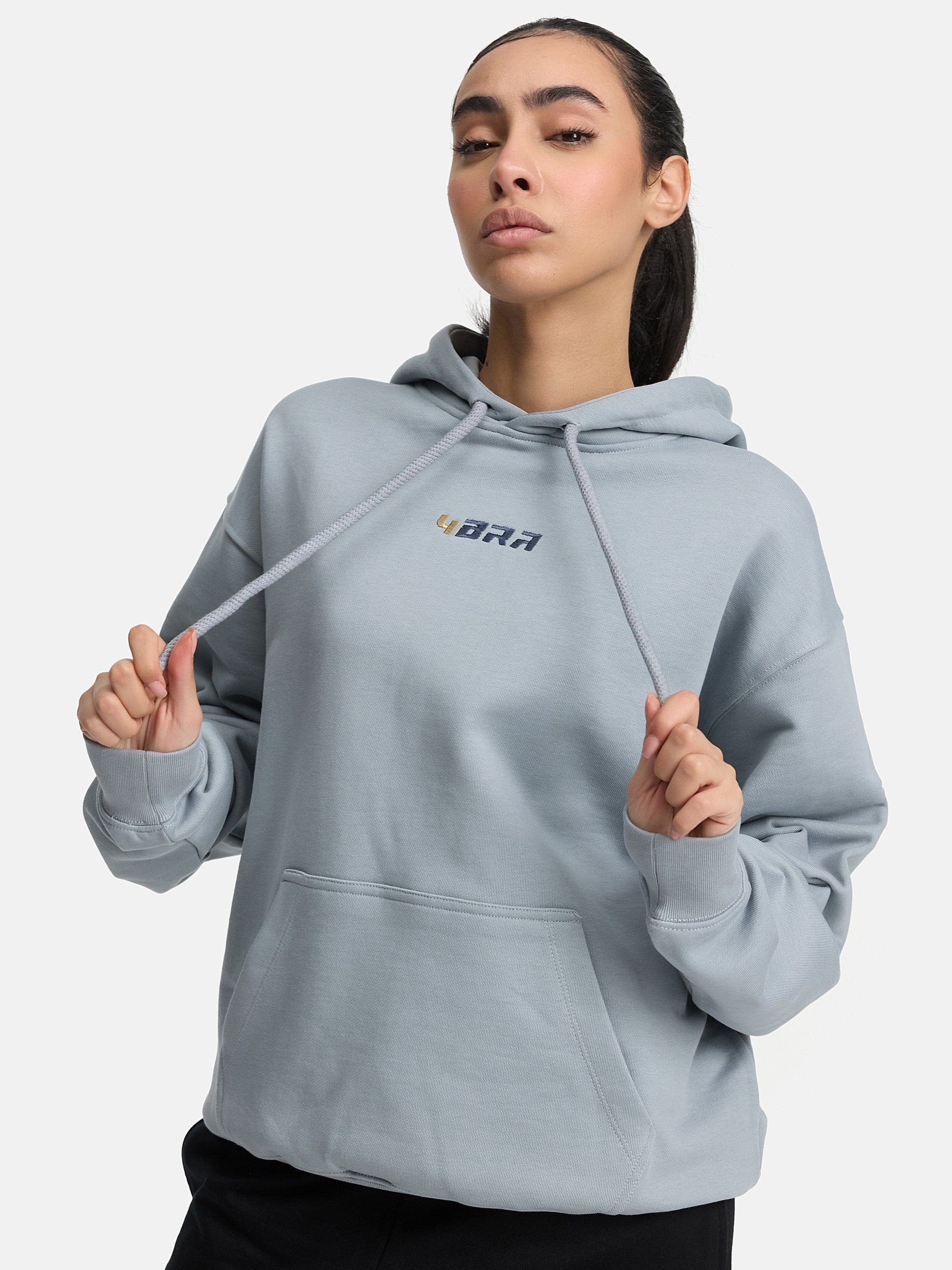 Premium Hoodie Grau - 4BRA